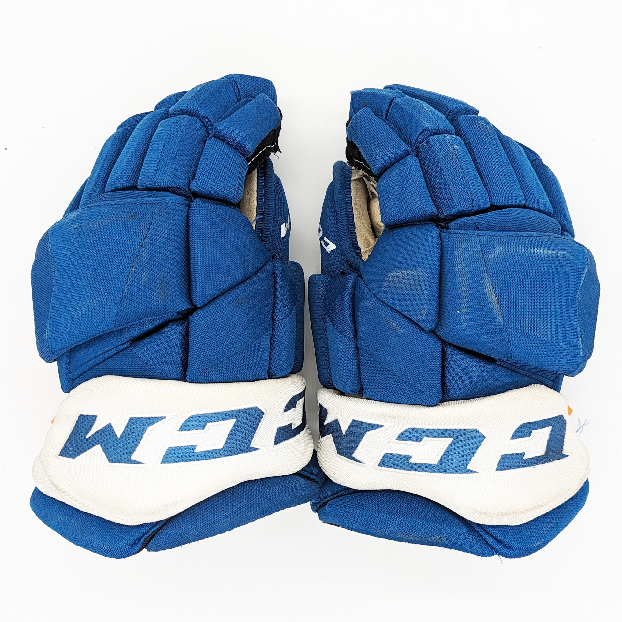 CCM HGJSPP - Gant d'occasion NHL Pro Stock - Avalanche du Colorado (bleu)